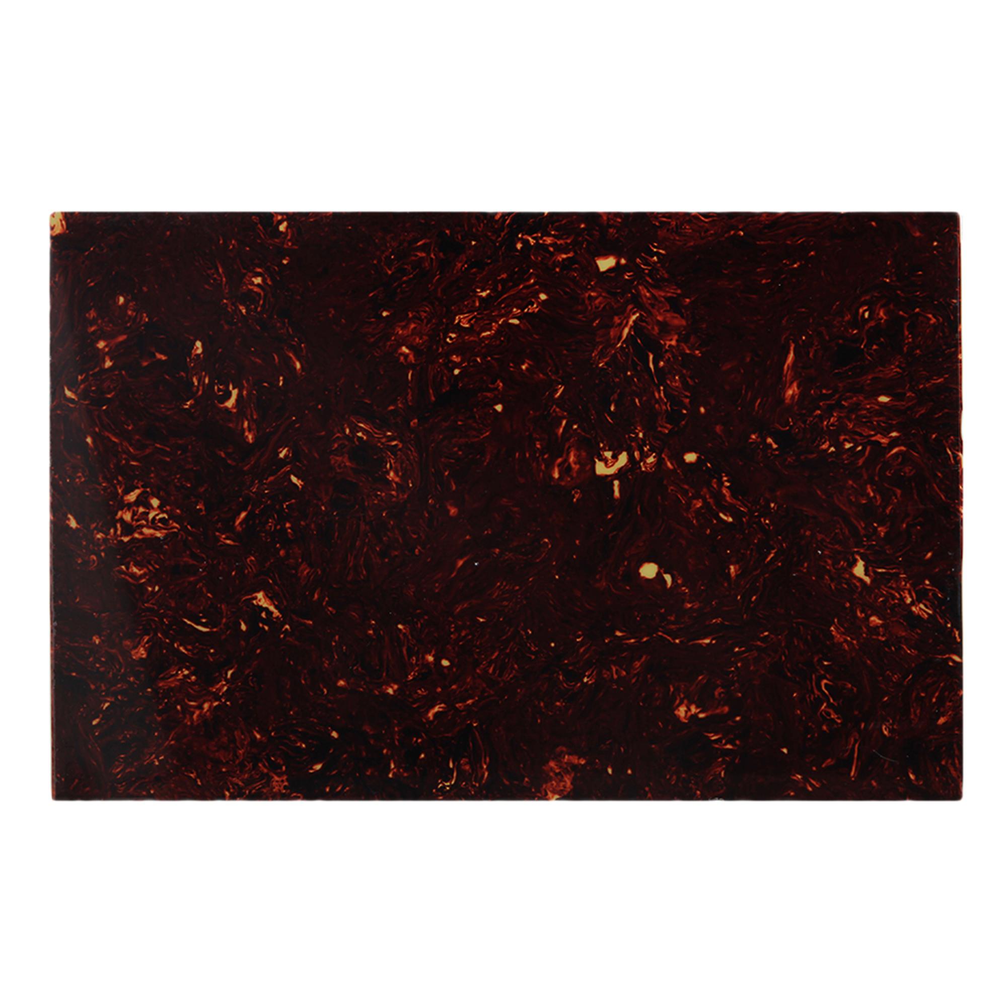 4ply Dark Brown Shells Color Blank Scratch Plate for Guitar Bass Instrument