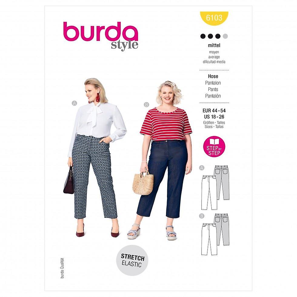 Burda Paper Sewing Pattern 6103