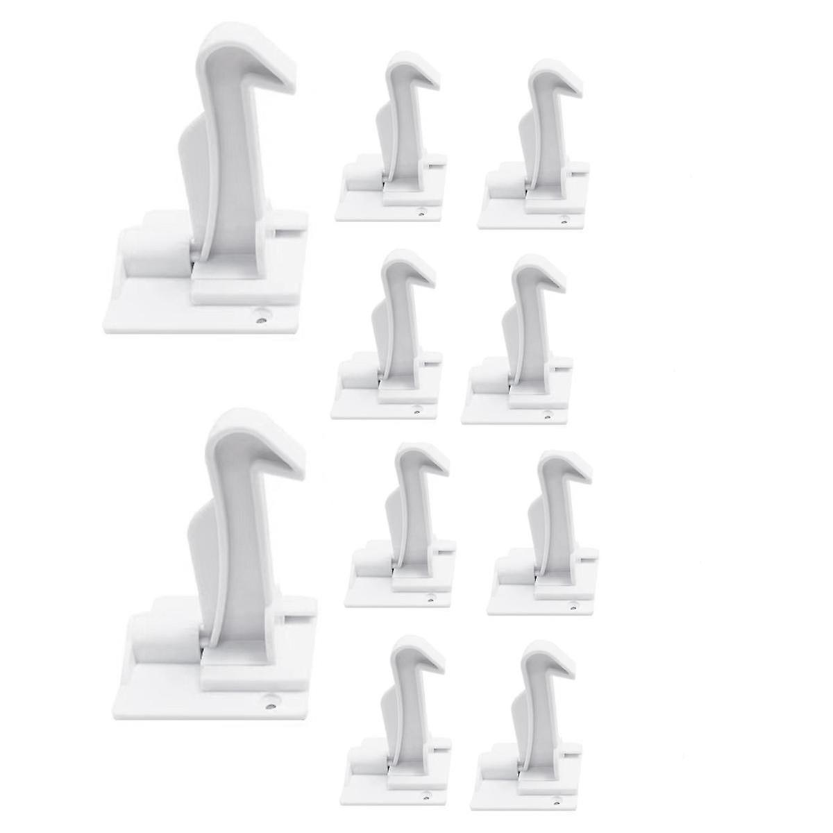 Invisible Child Proofing Cabinet Latch Locks or Cabinets, Drawers, Cupboards - Adhesive Easy Instal