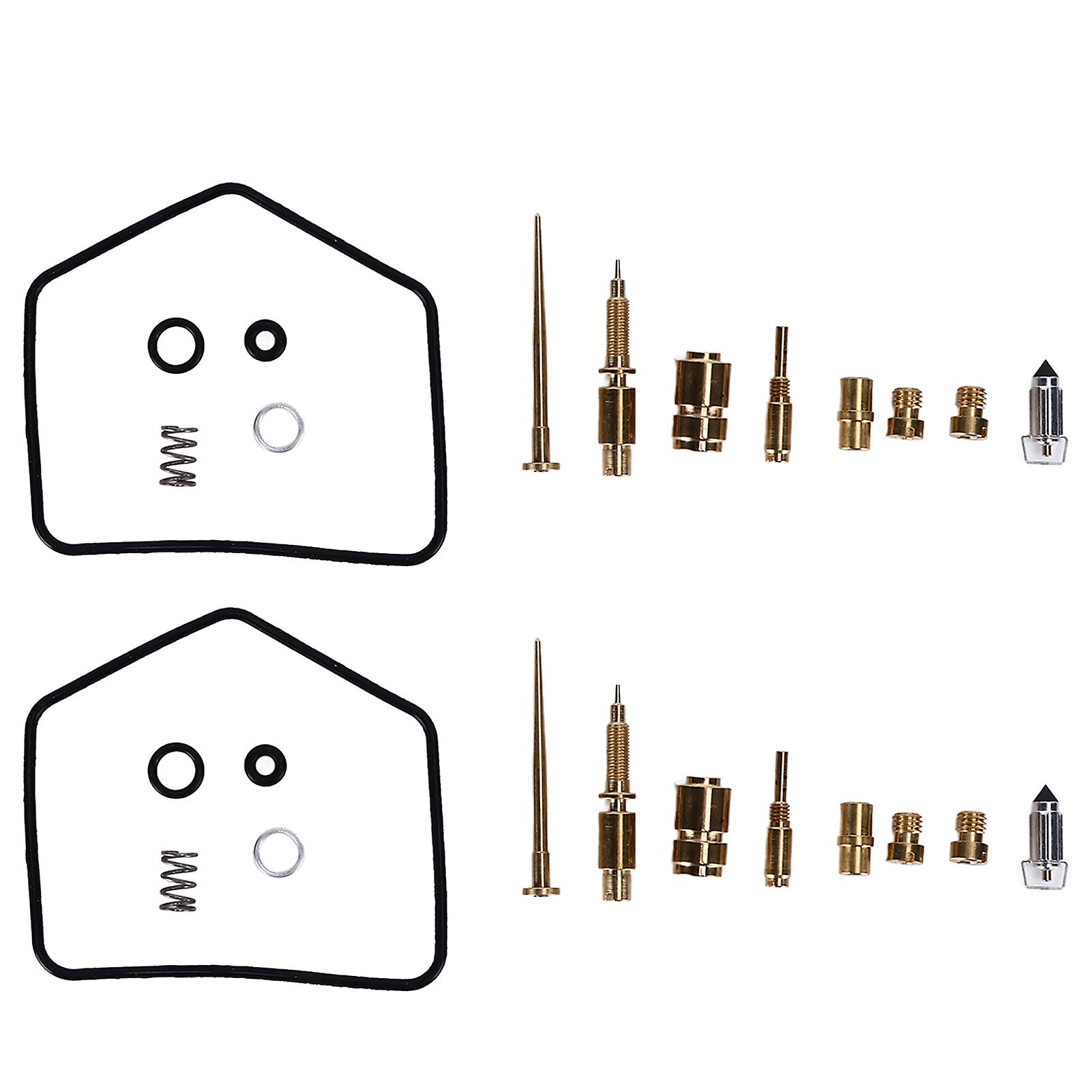 2 Sets Carburetor Rebuild Kit Motorcycle Accessories Replacement for CB360 CJ360T CL360