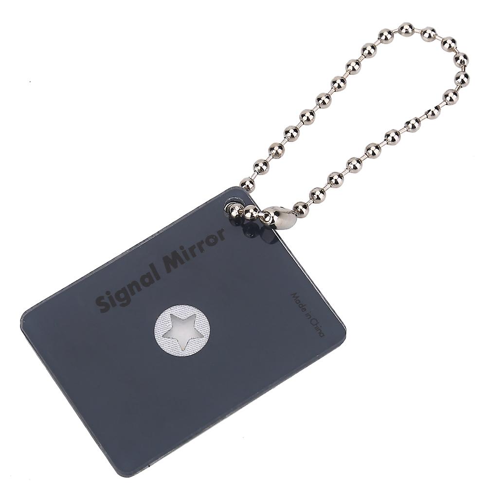 Outdoor Multifunctional Survival Emergency Rescue Reflective Signal Star Flash Mirror Tool emergencymirror