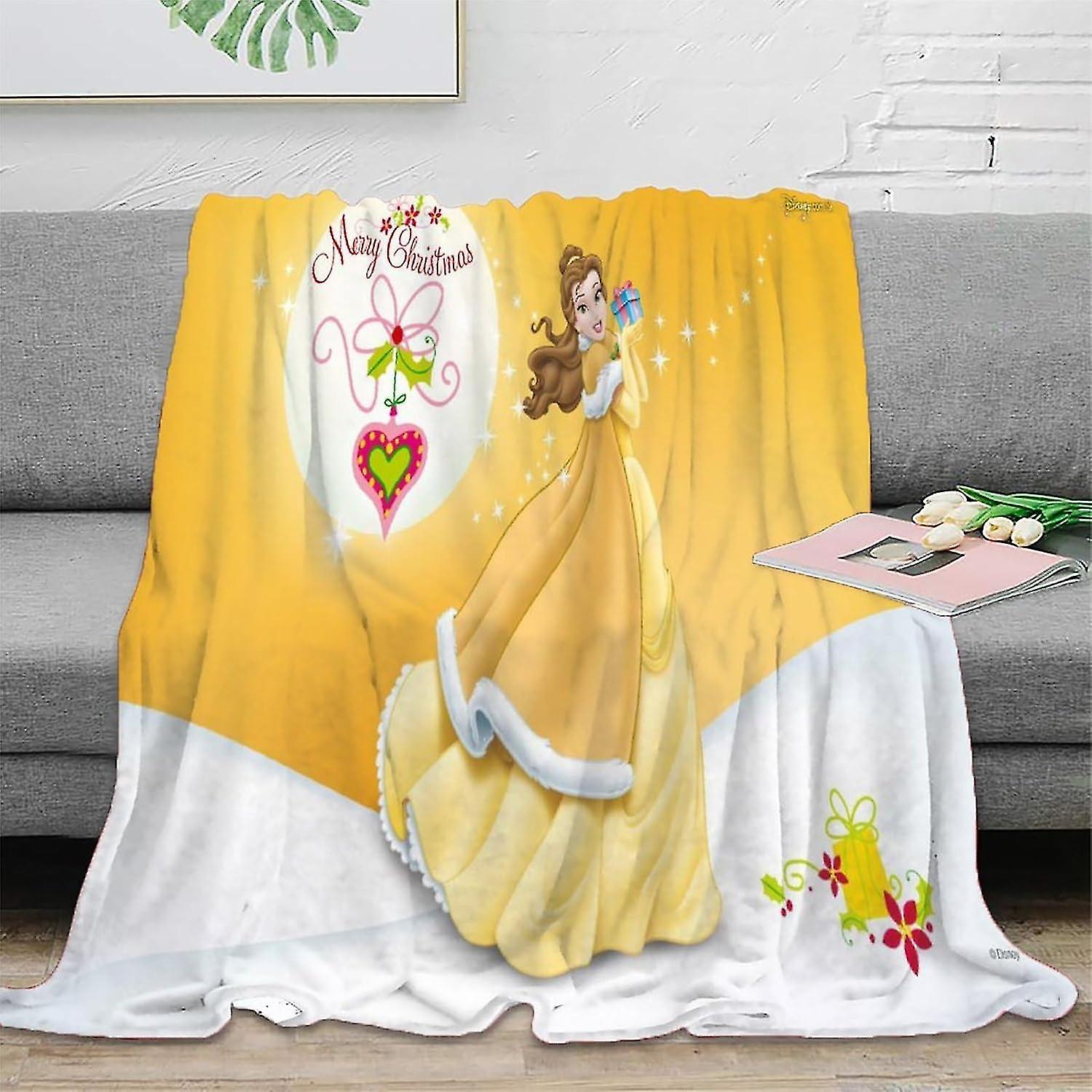 Beauty And The Beast Blankets Fuzzy Throw Blanket Throw Ultra Soft Warm Flannel Blanket Microfiber Cozy Plush Blanket For Couch Sofa Fuzzy Thick Rever