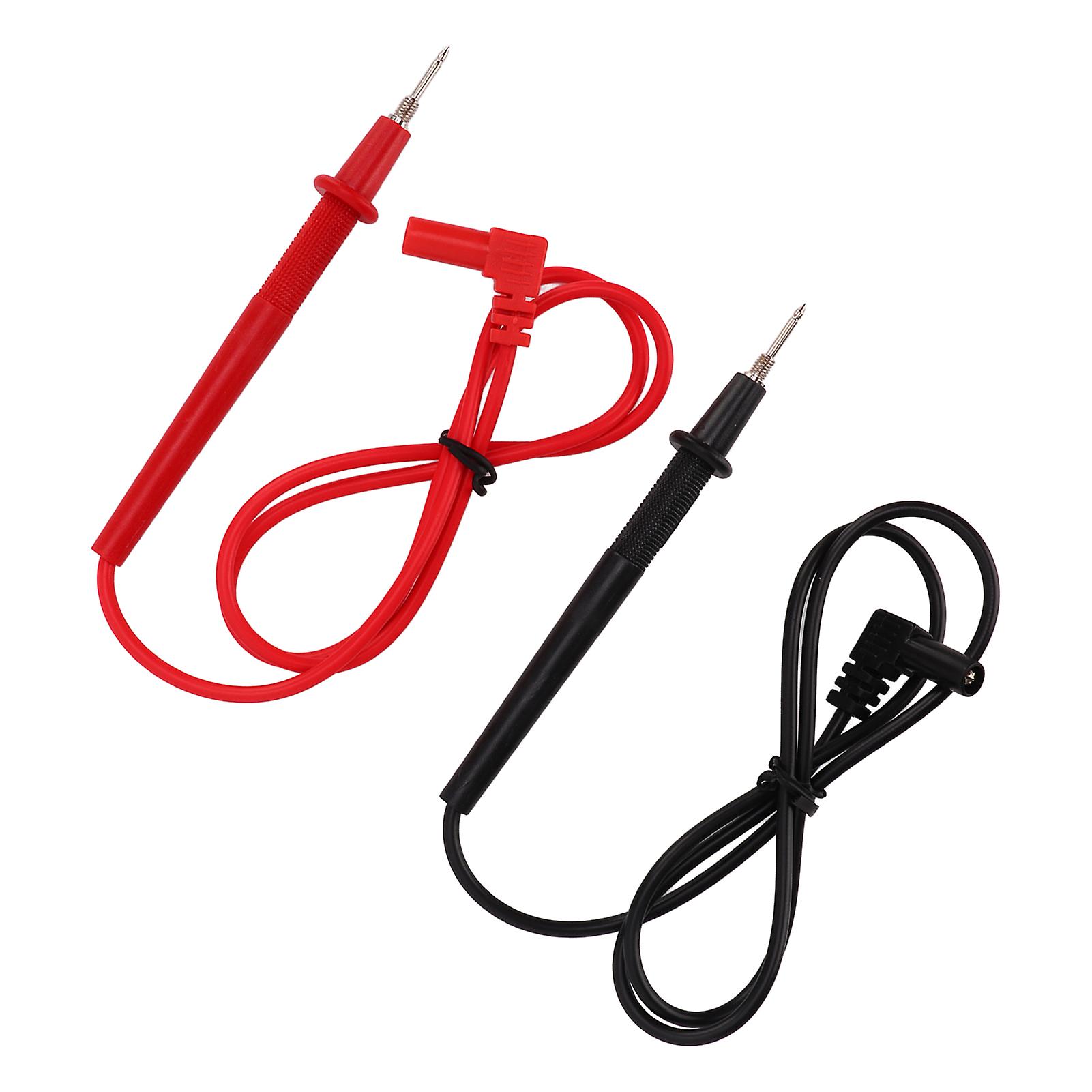 5Set J.30032 Multimeter Test Leads 2mm Ultra Fine Probe 10A Banana Plug with Threaded Tip
