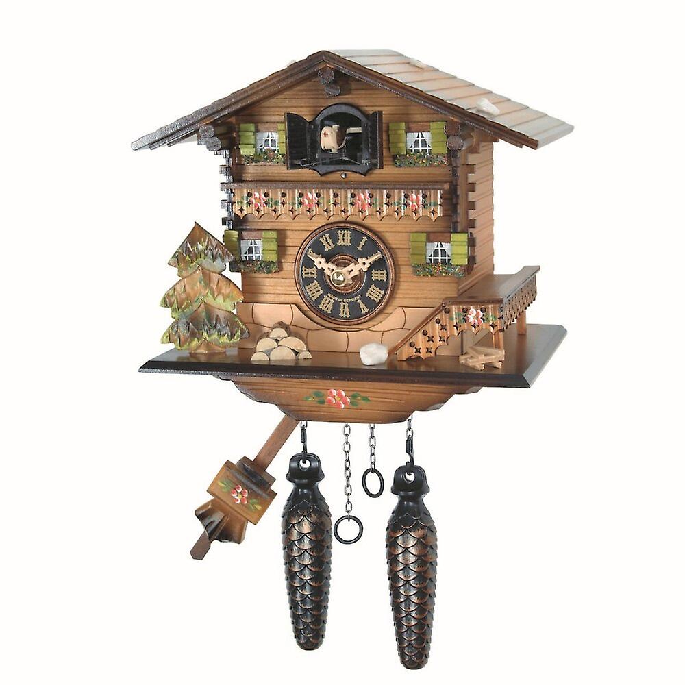 Engstler - 422 SQM - Cuckoo Clock - Quartz - Walnut