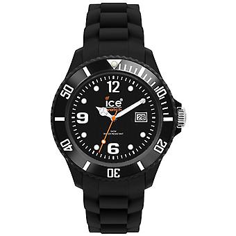 Ice forever watch for Unisex Analog Quartz with Silicone SI bracelet. Bk. U.S.09