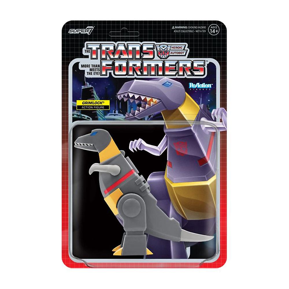 Transformers Dino Grimlock Highly Collectable ReAction 3.75" Action Figure