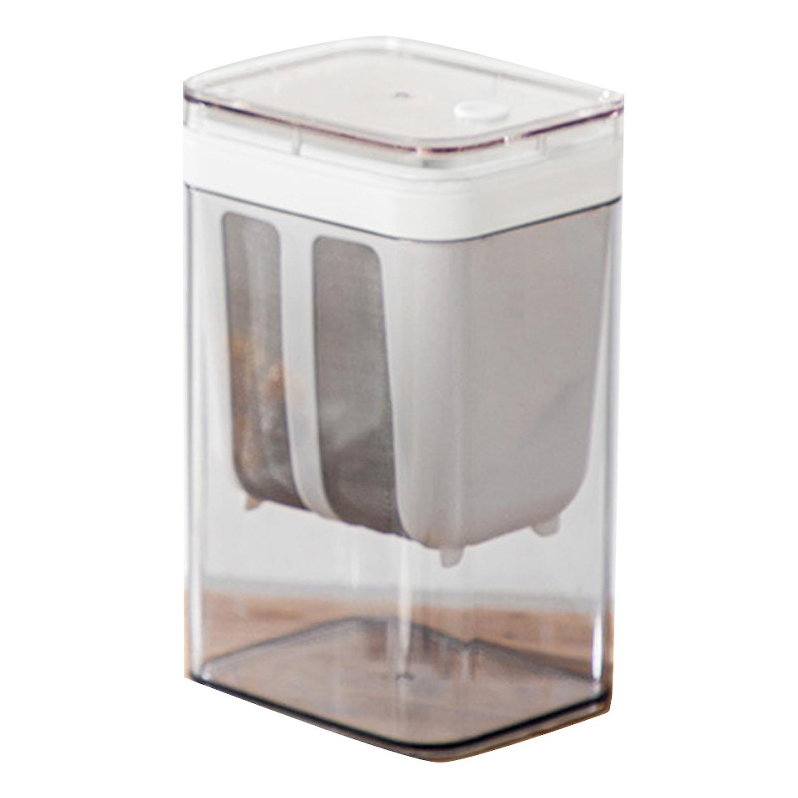 Yogurt Strainer with Fine Mesh Bag & Transparent Cover 10.8x9x17.6cm