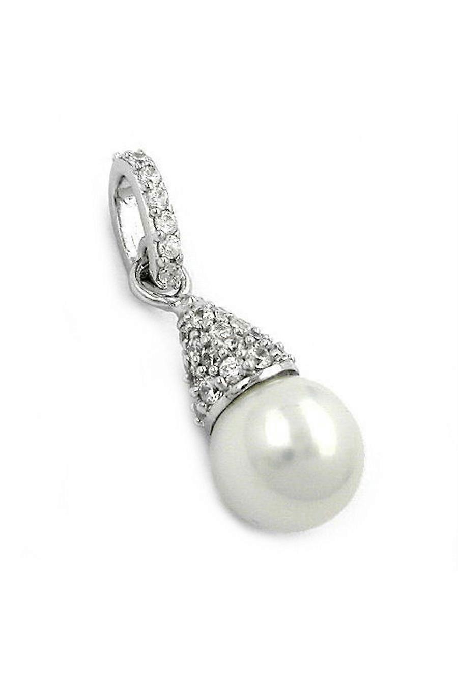 Pendant Pearl & Cz Silver 925 - Gl93168
