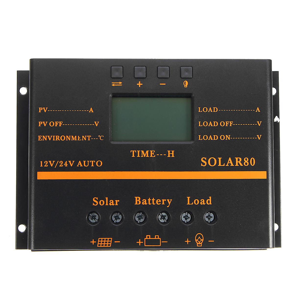 Pwm Solar Controller Lcd Function 5v Dc Solar Panel Battery Charge Regulator