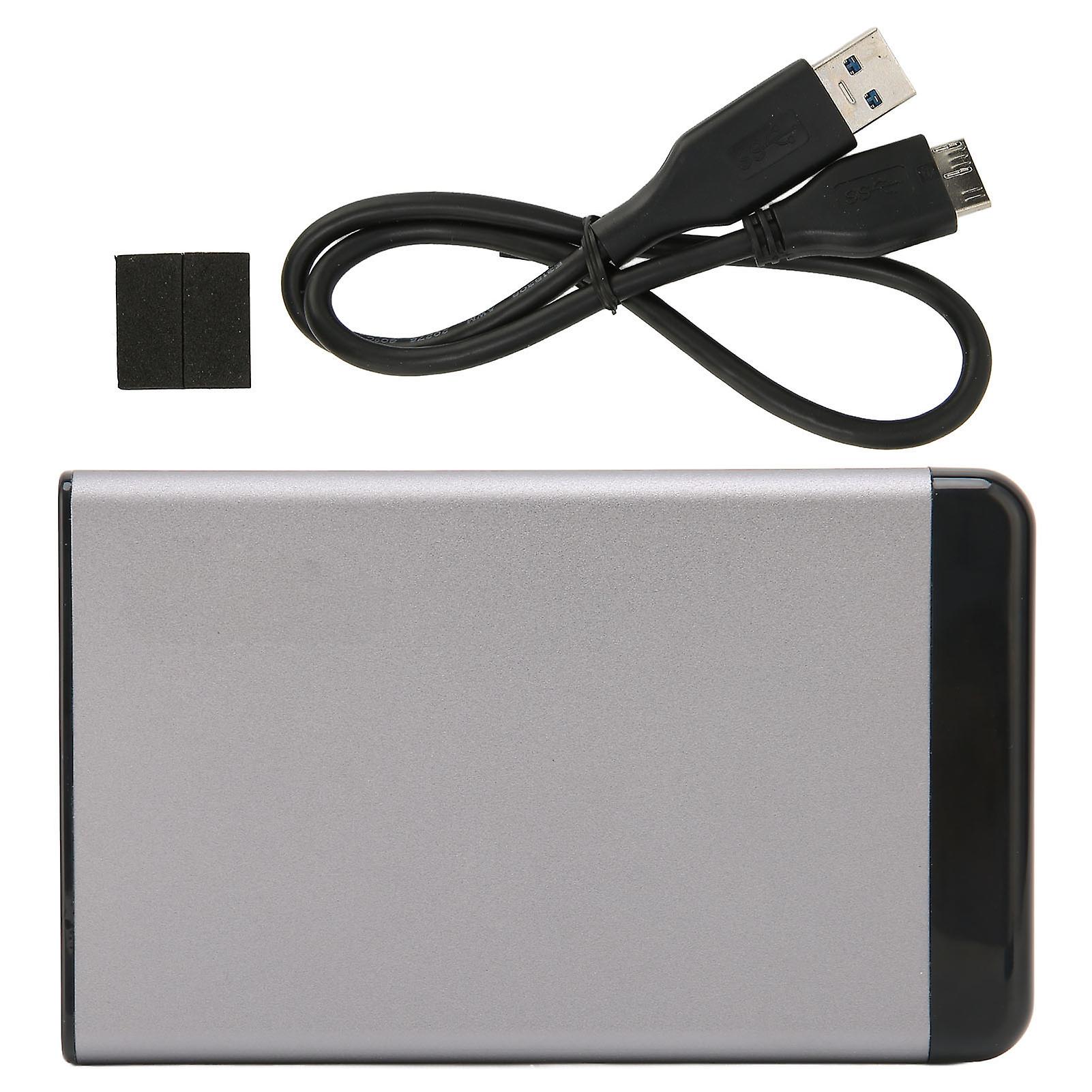 Hard Drive Enclosure Type C Interface 10Gbps Computer Accessories for 2.5in SATA SSD Hard Disk