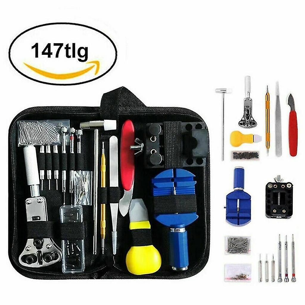 147 Pcs Watch Tool Set Watchmaker Tool Watch Tool Case Opener Repair