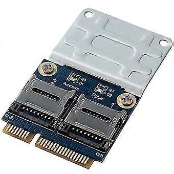 Ssd Hdd For Laptop Dual Sd Sdhc Sdxc Tf To Mini Pcie Memory