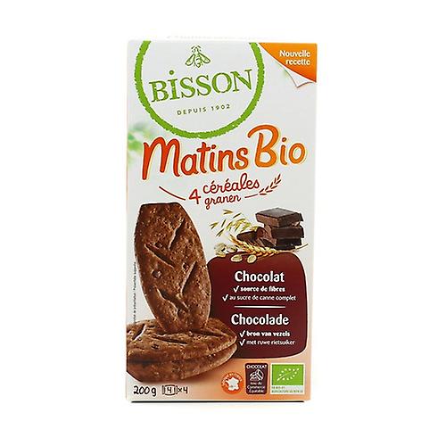 Organic morning 4 cereals & chocolate 200 g