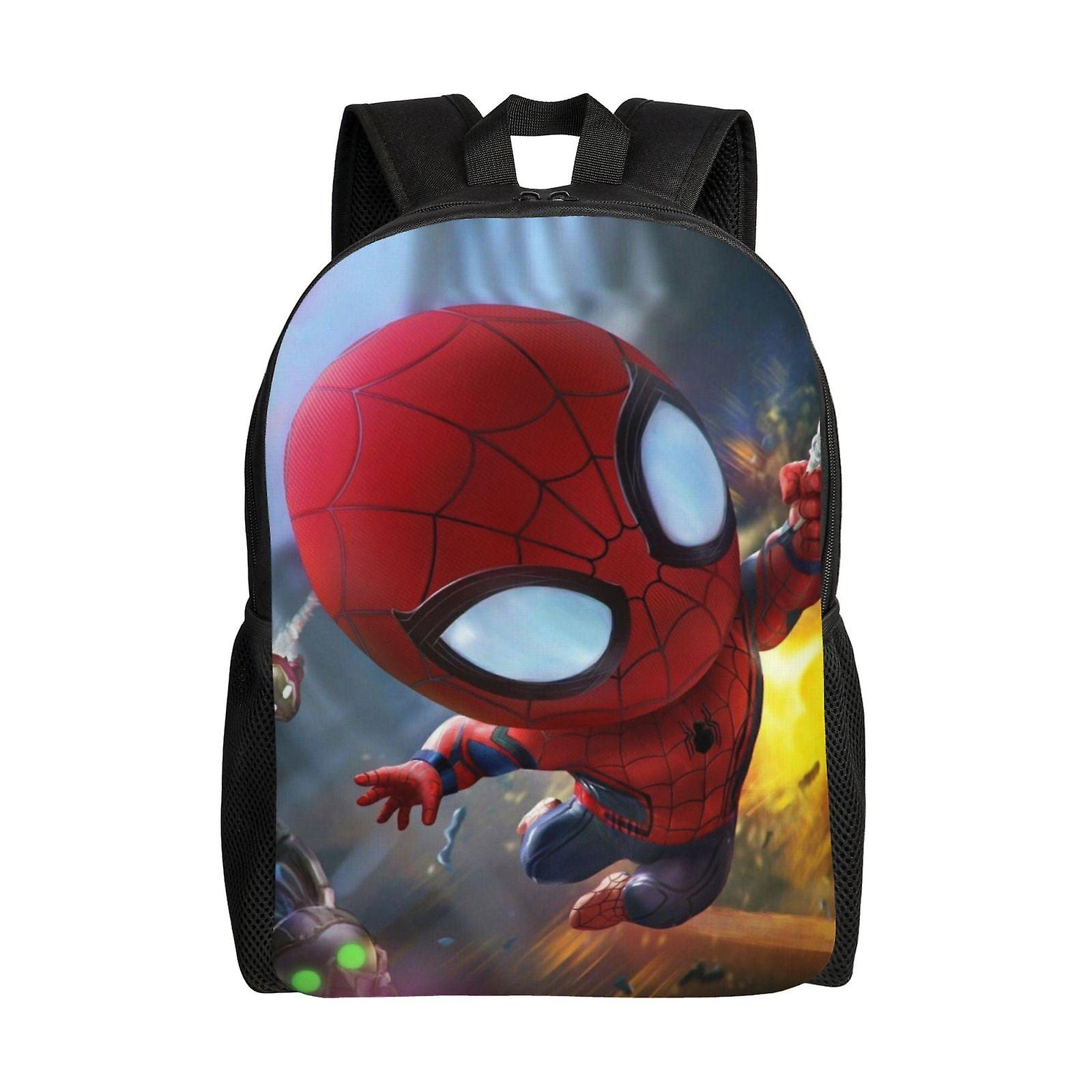 Spider-Man Kid Backpack School Bag Elementary Students Bookbags