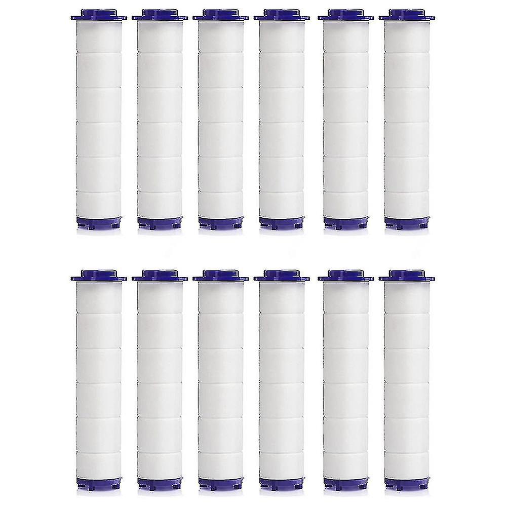 12Pcs Turbo Fan Shower Head Filters Compatible Propeller Driven Handheld
