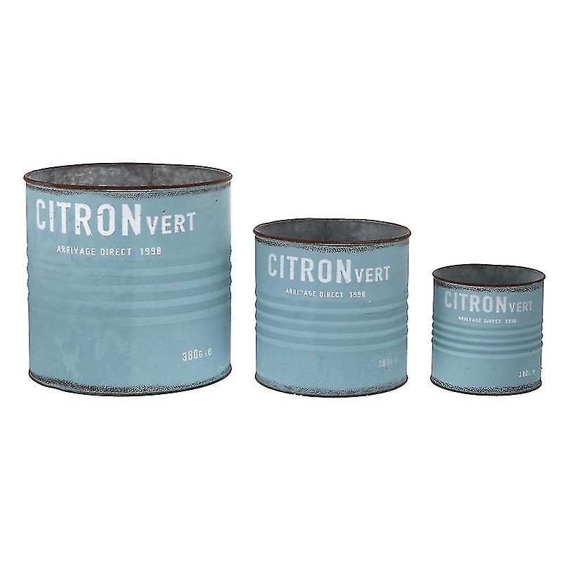 3pcs Retro Flower Bucket