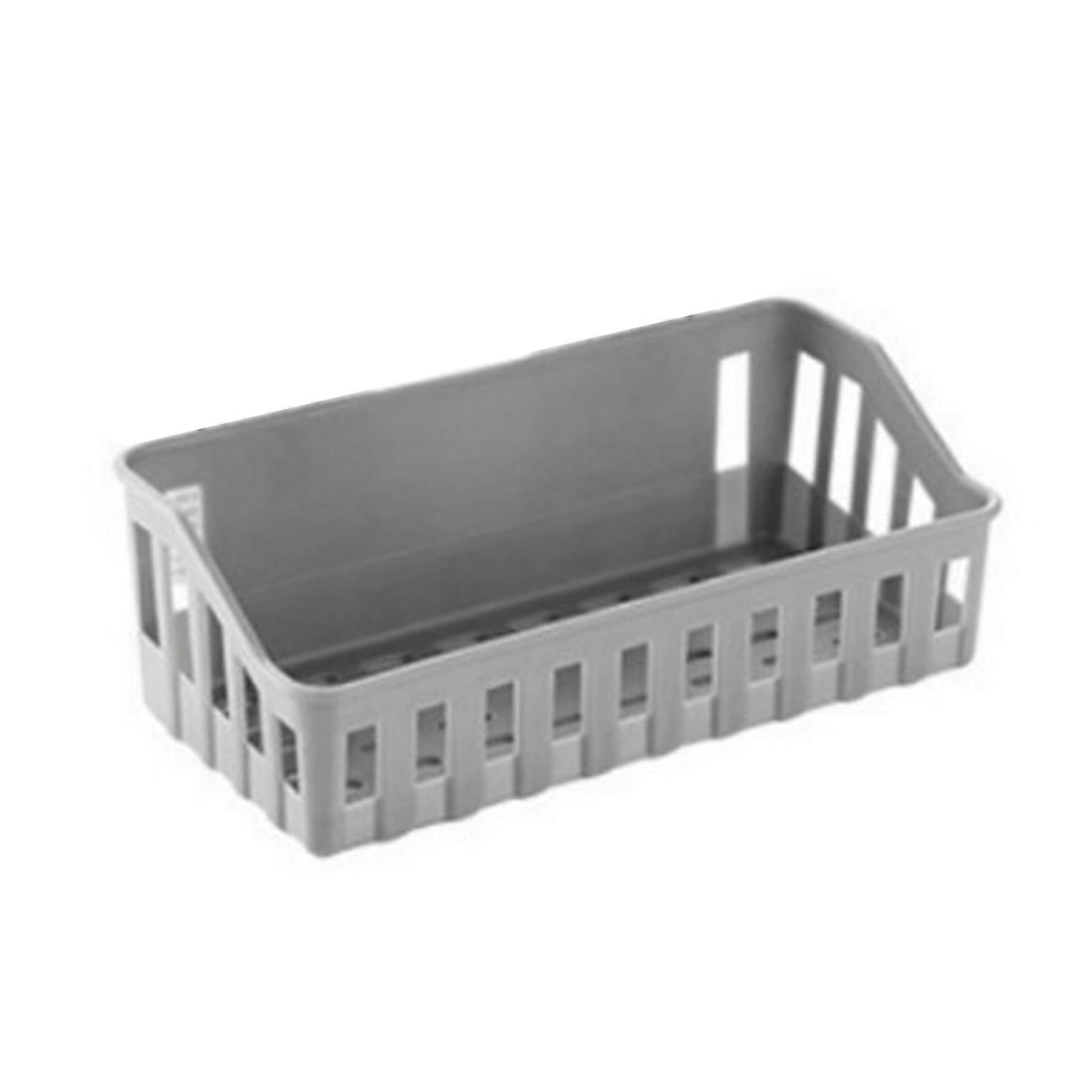 رف الحمام مثبت على الحائط متعدد الوظائف معلقة على الحائط أدوات الزينة سلة تخزين الرف مع جوفاء لفرش الأسنان التجميلية