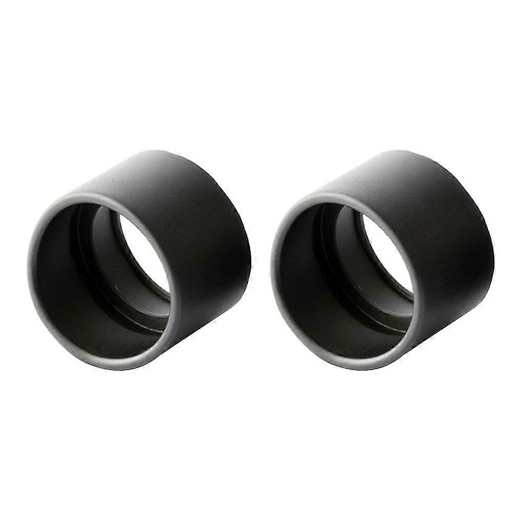 Caoutchouc oculaire couvercle Eyeguards Cylindre Eye Shield Microscope Binoculaire 32-36mm