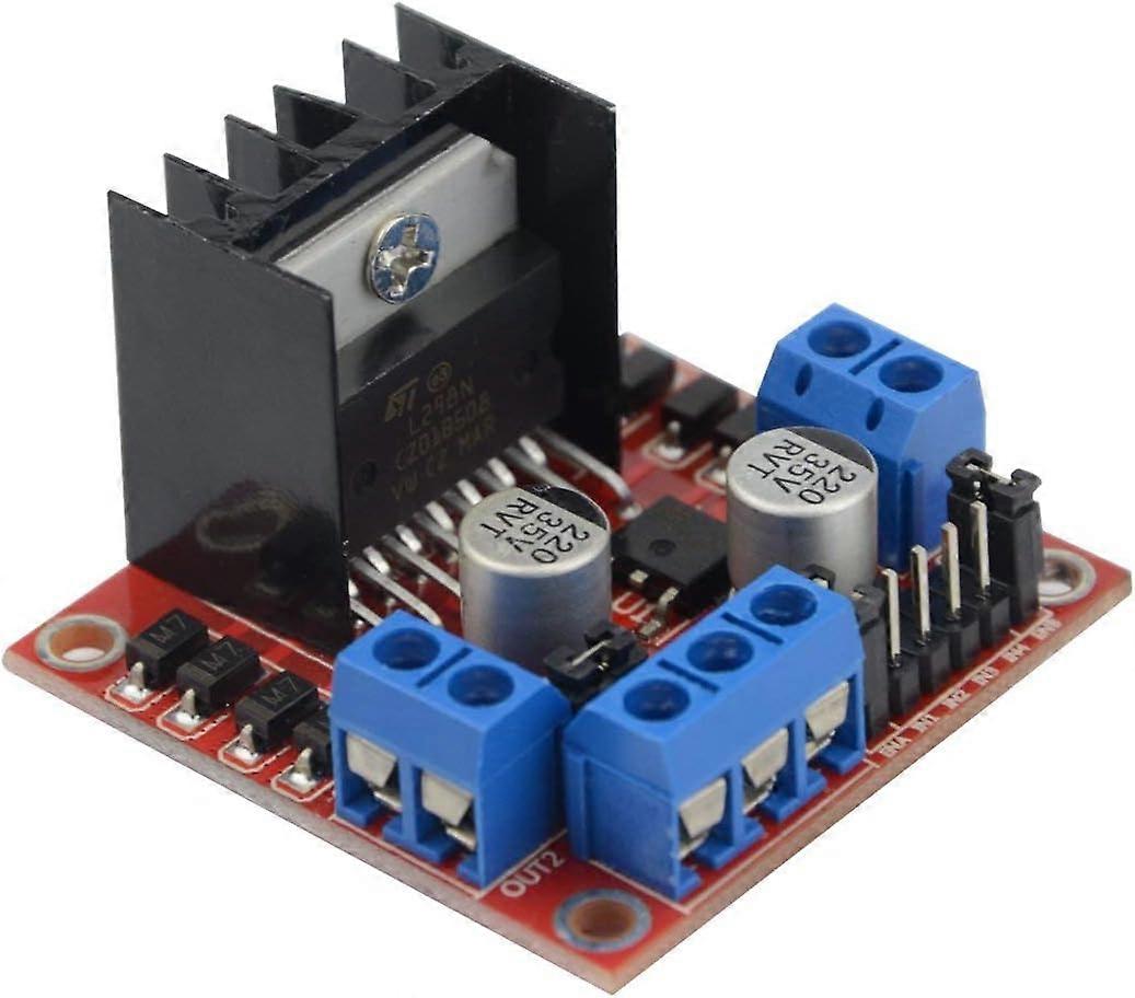 Controller Board Module Motor Drive Controller 2 PCS L298N Double H-Bridge Stepper Bridge Module ,43*43*27mm