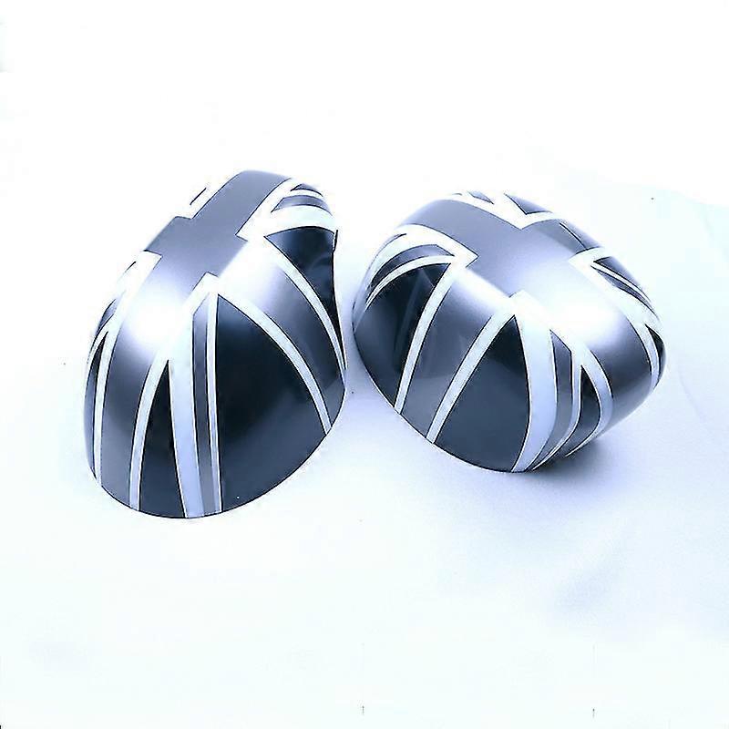 For Bmw Mini Cooper S Jcw Countryman F60 F54 F55 F56 F57 2020 2021 2022 The Black Flag Shell Car Door Rear View Mirror Covers