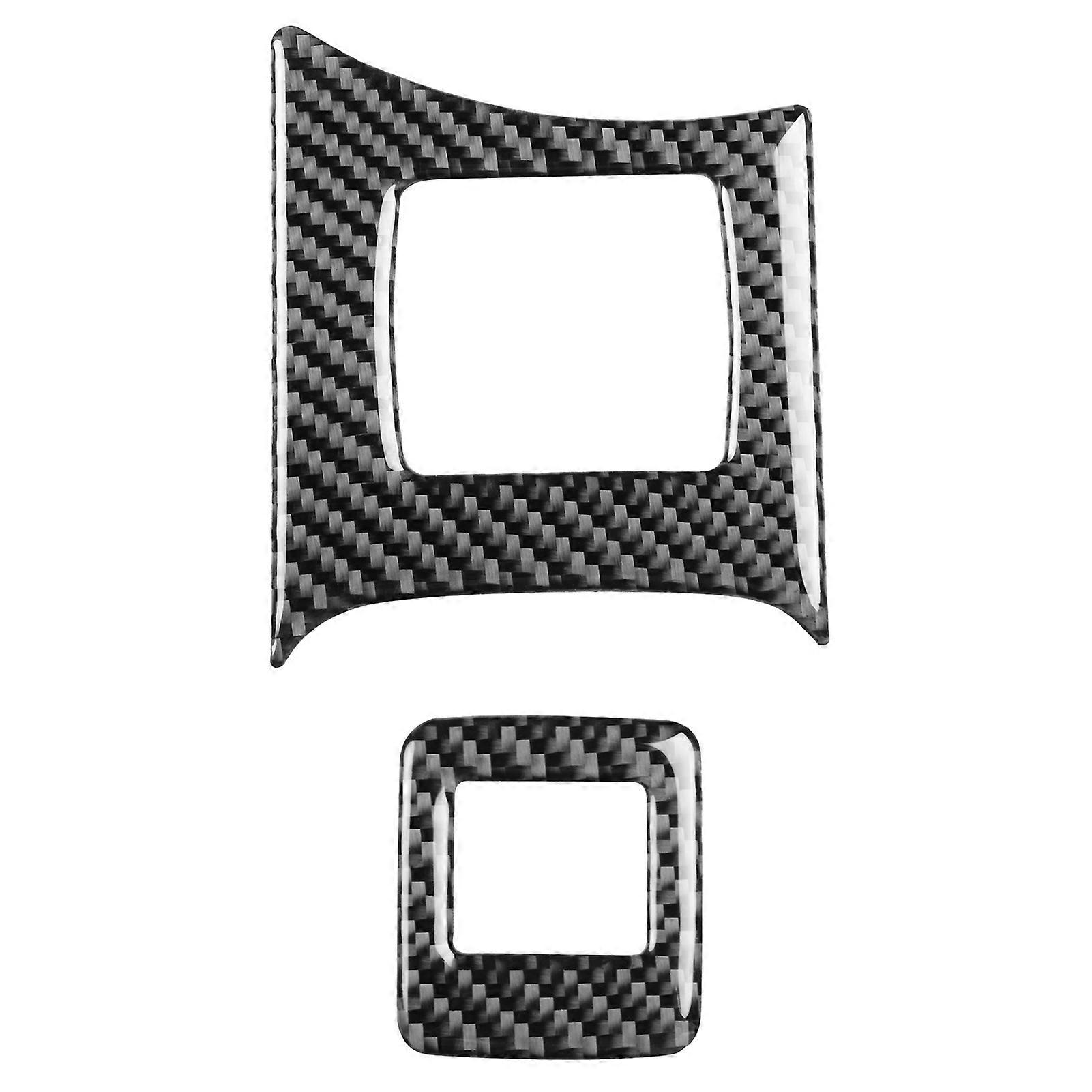 Convertible Switch Button Trim Carbon Fiber Sun Roof Button Frame Fit For Mazda Mx-5 Nc 09-15