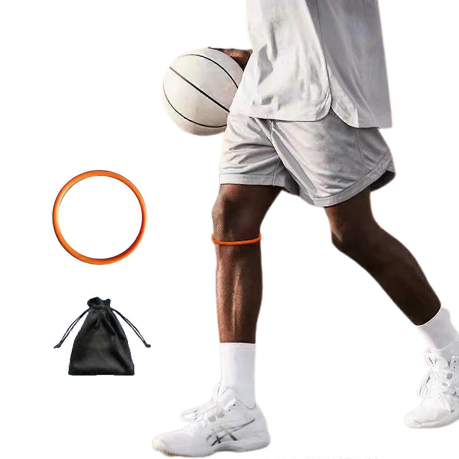 Patella Belt Basketball Knee Support Belt Silicone Running Fitness Mat Elastic Fixed Protection