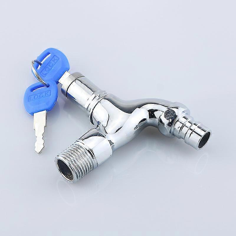 Washing Machine Faucet with Key Anti-theft Faucet with Lock Portable ...