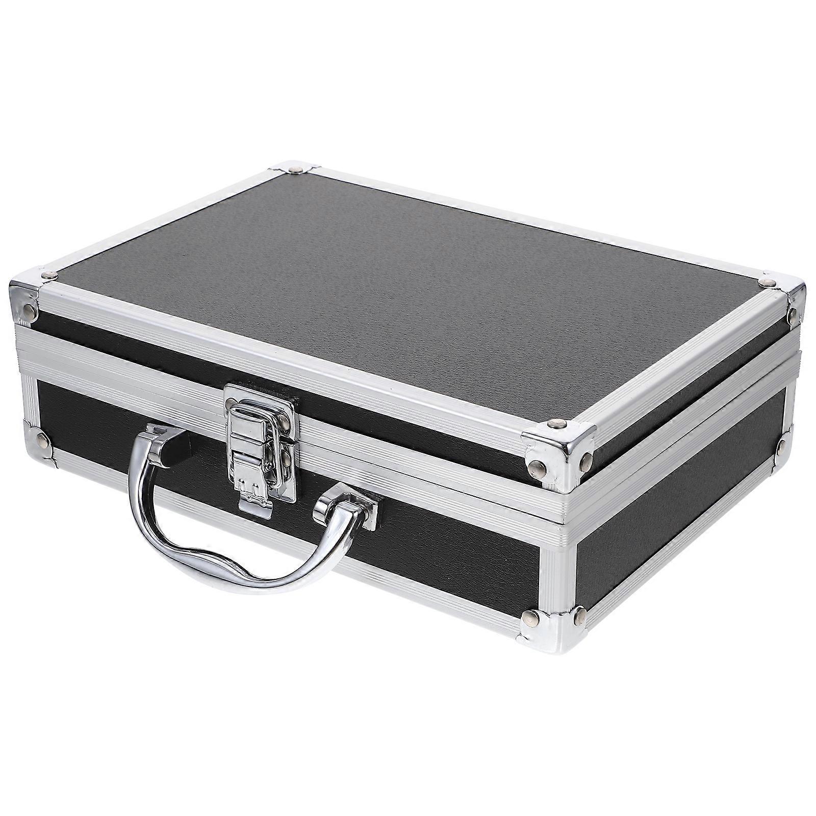 Handheld Container Multi-functional Tool Briefcase Aluminium Case Gadget Storage Box