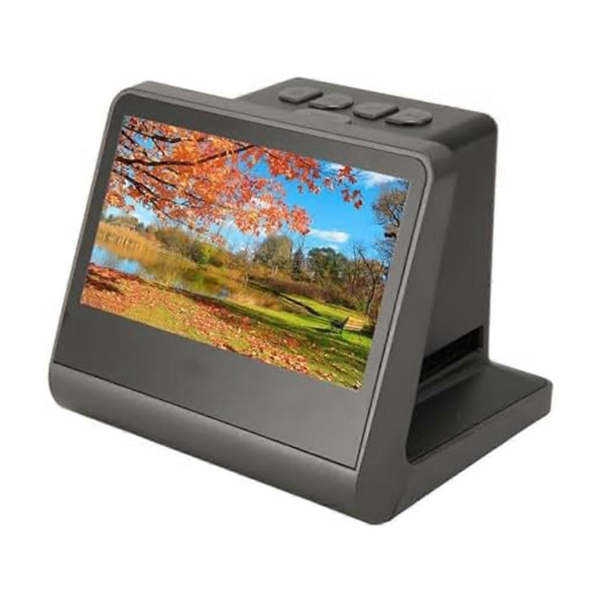 Digital Film Slide Scanner, Converts 135mm 110 126 and Super 8 Films Slides Negatives to High Resol