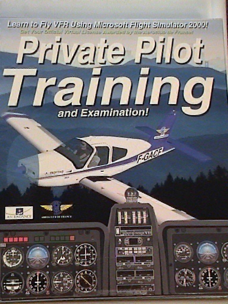 Private Pilot Training Flight Sim Add-On - PC CD - New & Sealed