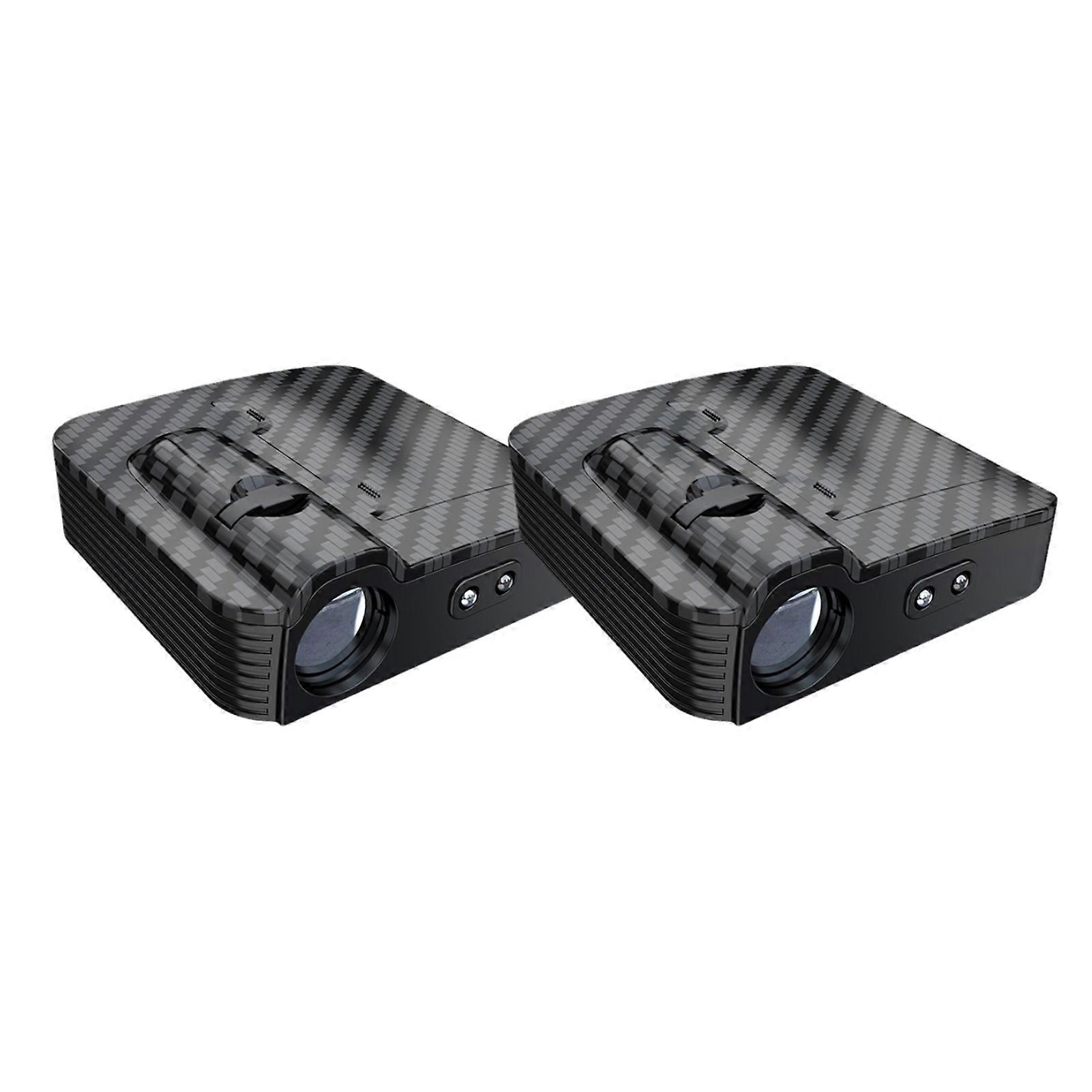 2Pcs Car LED Door Lights with Infrared Sensor Enhanced Visibility Universal Simple Installation Battery Powered Automobile LED Door Lights