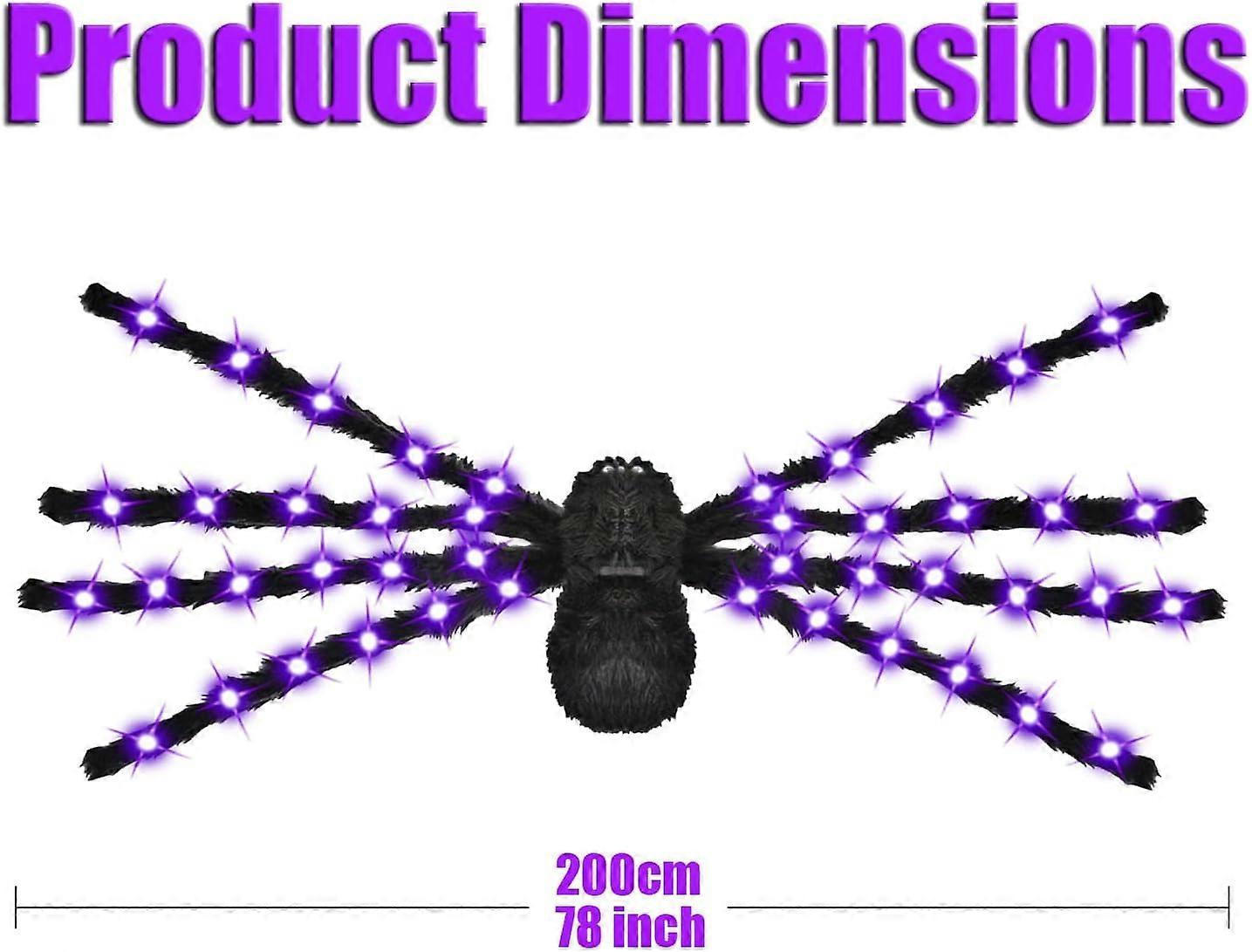 Light Up Spider Prop Halloween Decoration main image 0
