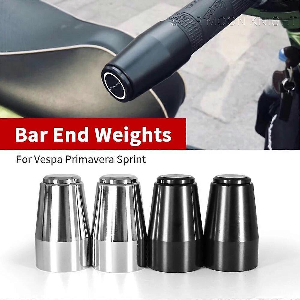 Motorcycle Handlebar End Weights - CNC Aluminum Grips Cap Plug For Super CUB & Most 7/8" Bars