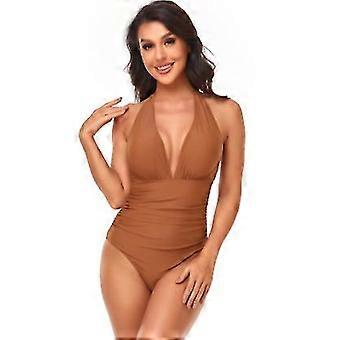 ladies halter neck swimsuit