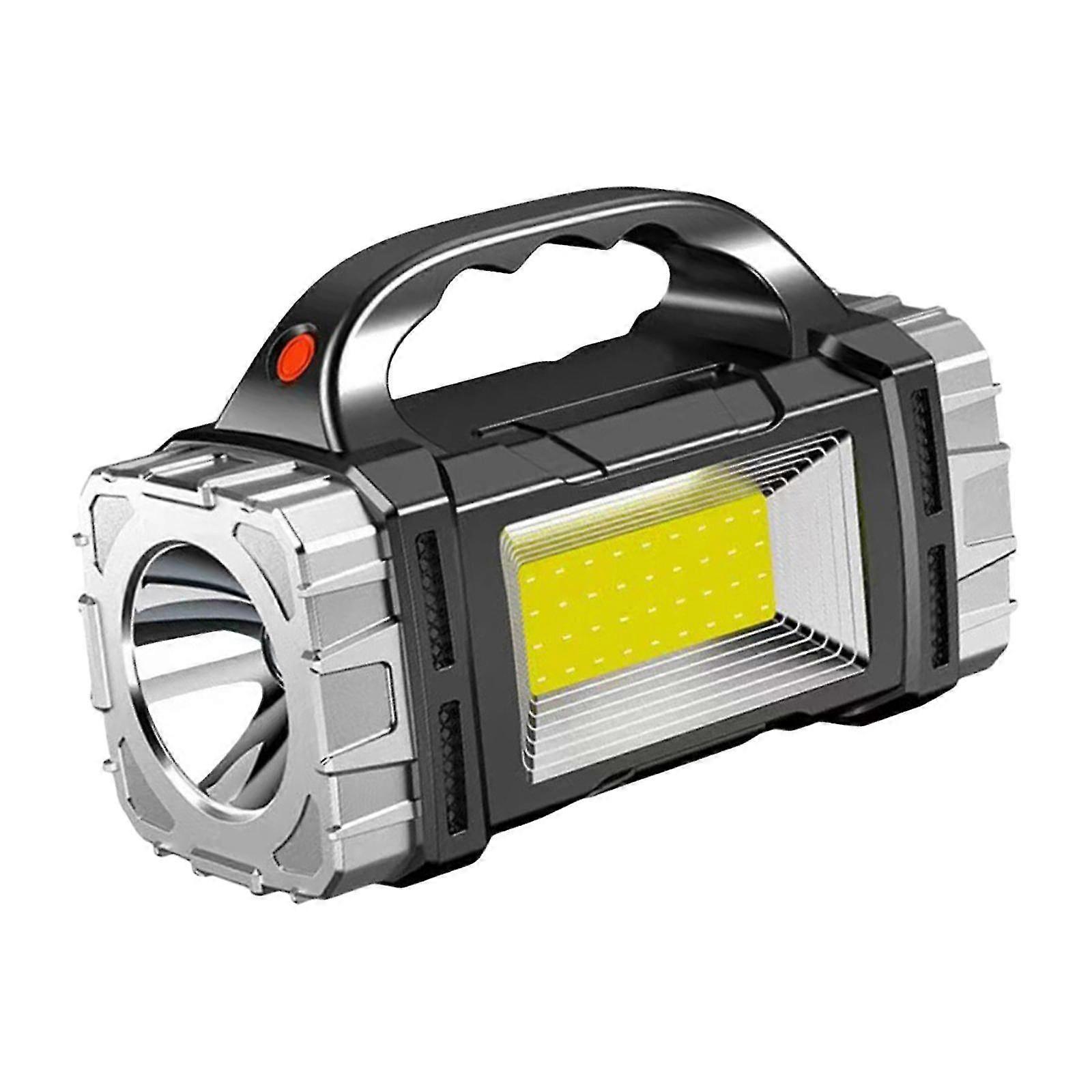 Solar Xpe LED Flashlight Solar Torch Strong Light LED Lighting Handheld Flashlight Outdoor Torch for Outdoor Lighting Working