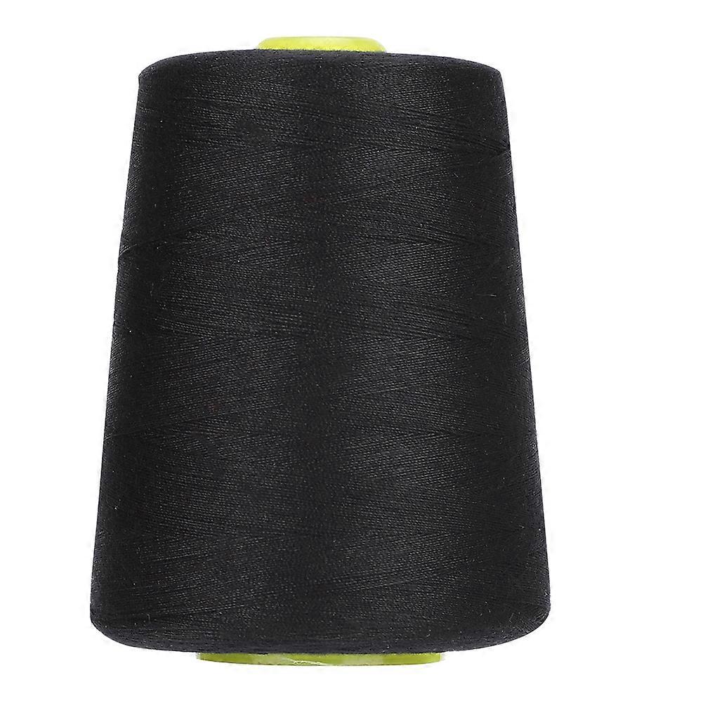 Sewing Machine Thread 8000 Yards High Grade Polyester Household Clothing Accessories(Black )