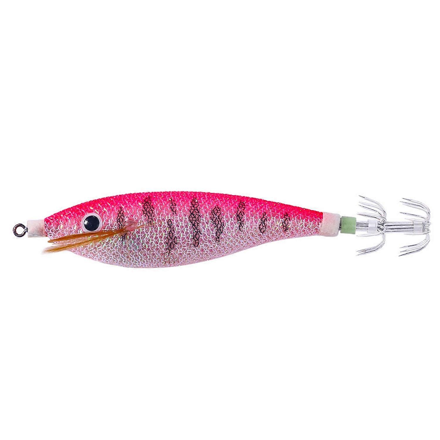 11CM/13G Luminous Fishing Lure Sharp Squid Hook Glow in The Dark Realistic Colorful Artificial