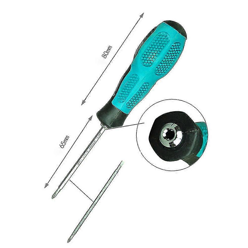 Cross Slotted Double Screwdriver 3x75 Double Screwdriver