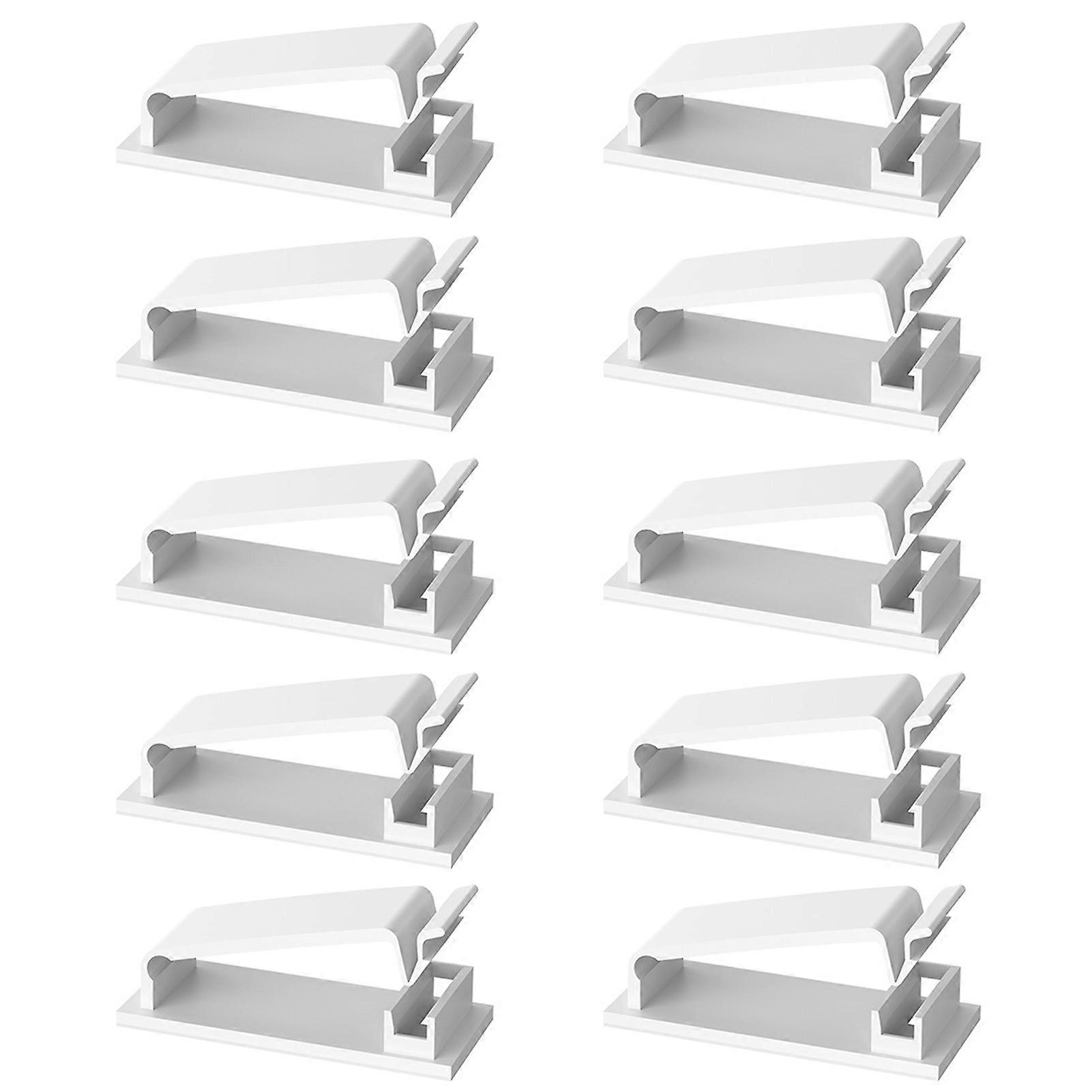 2/4/10pcs Plastic Cable Manager Kit Stable Wear Resistant Cable Manager for Mouse Cable Wire PC