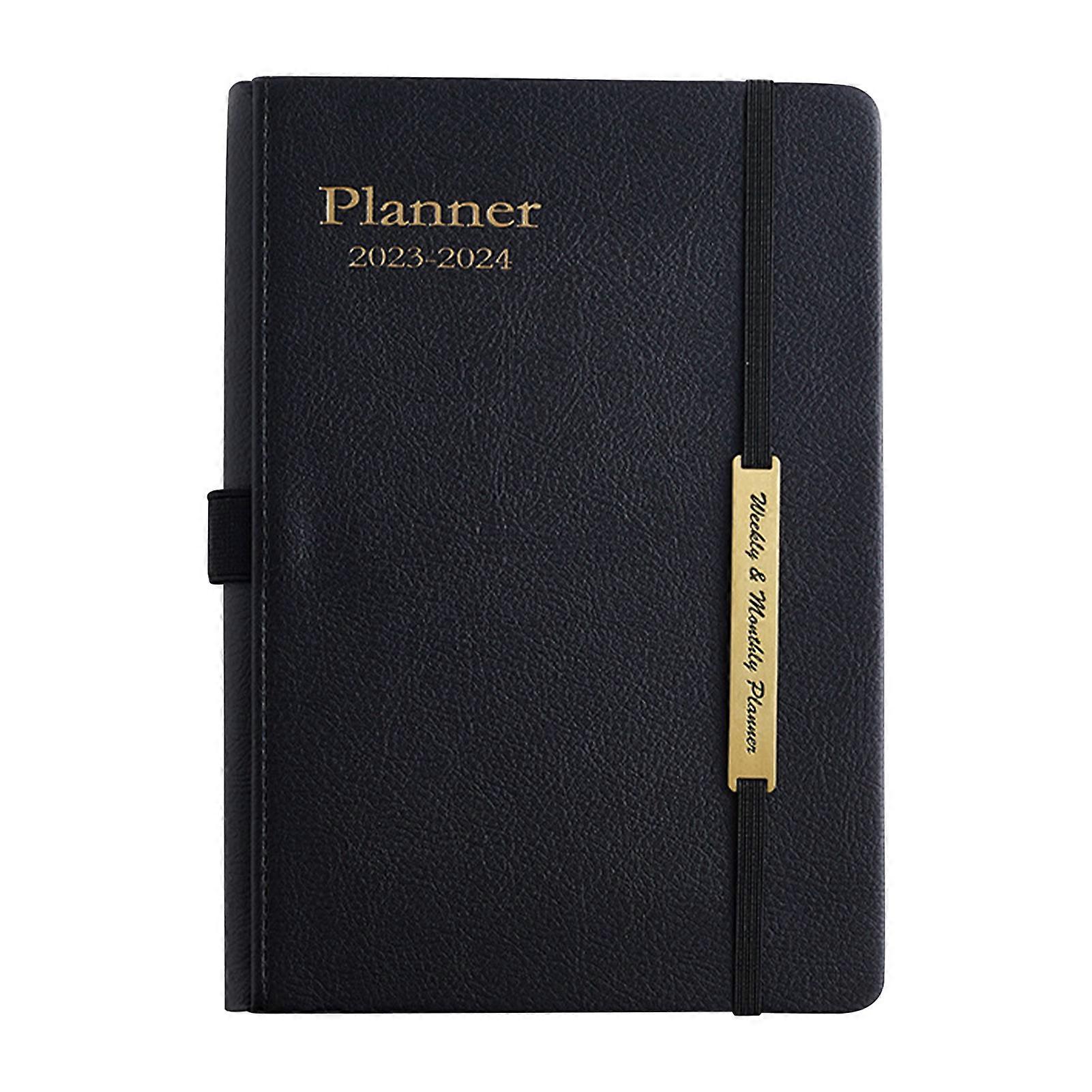 Weekly Monthly Practical  Life Schedule Thick Paper Index Label Planner Notebook Birthday Gift Daily Agenda Simple Style