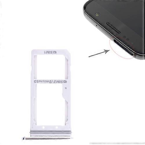 For Galaxy S7 2 SIM Card Tray / Micro SD Card Tray