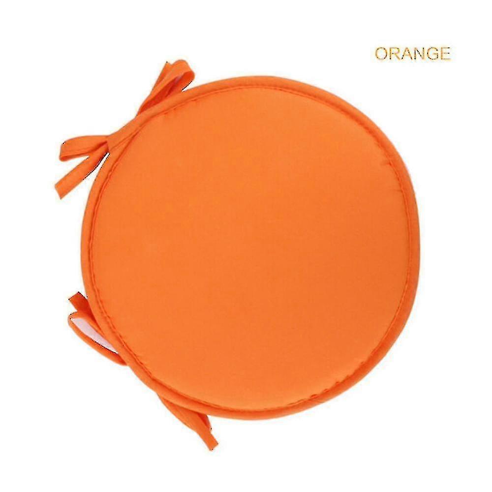 30/38cm macio cadeira redonda assento almofada almofada de assento com alças amarrar em