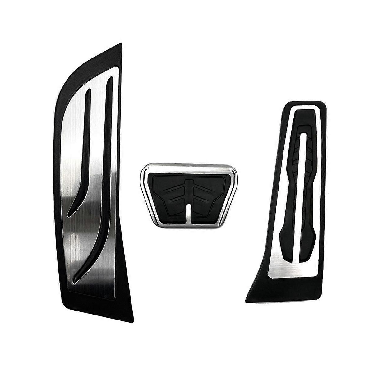 Fuel Brake Pedal Foot Rest Pedals Plate Cover RHD for 1 2 3 4 5 7 Series X3 X4 X5 X6 F30 F10 E39 E9