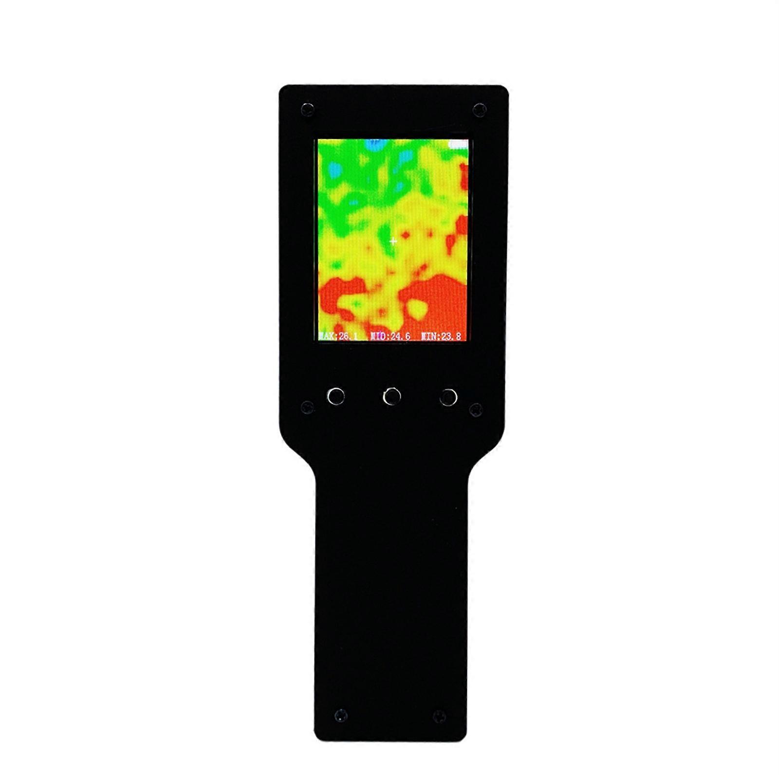 2.4 "Caméra thermique infrarouge numérique portable MLX90640 Appareil photo Thermomètre LCD fq