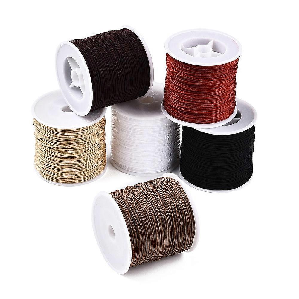 Braided Nylon Thread Mixed Color 0.8mm