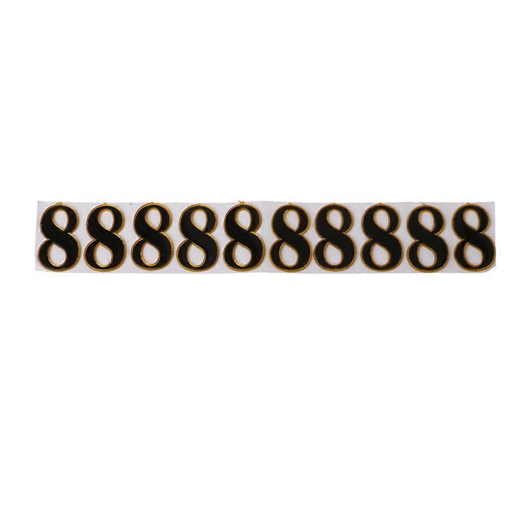 Acrylic Self- Adhesive 0-9 Door Numbers Customized House Address Sign