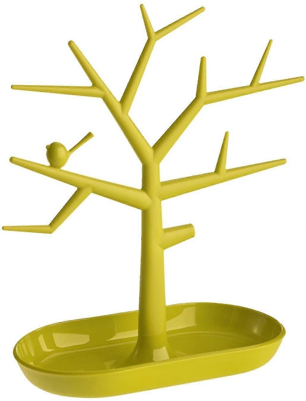 Unisex Šperky Tree Key Ring, Plastic, Green, B/h/t Ca. 27.3/30.6/12.8cm