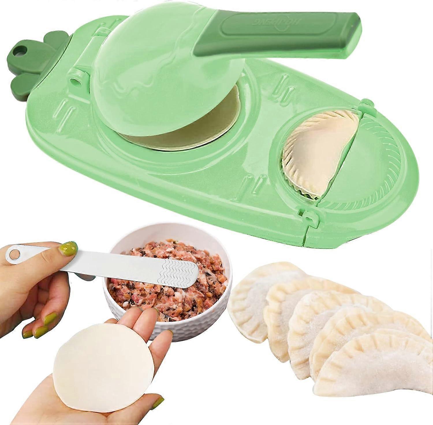 2 in 1 Manual Dumpling Wrapper Mold Maker - Empanadas and Dumplin