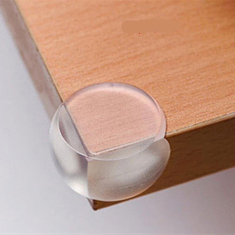 Furniture Floor Protectors Baby Anti Collision Corner Guard Silicone Material For Door Stopper Wall