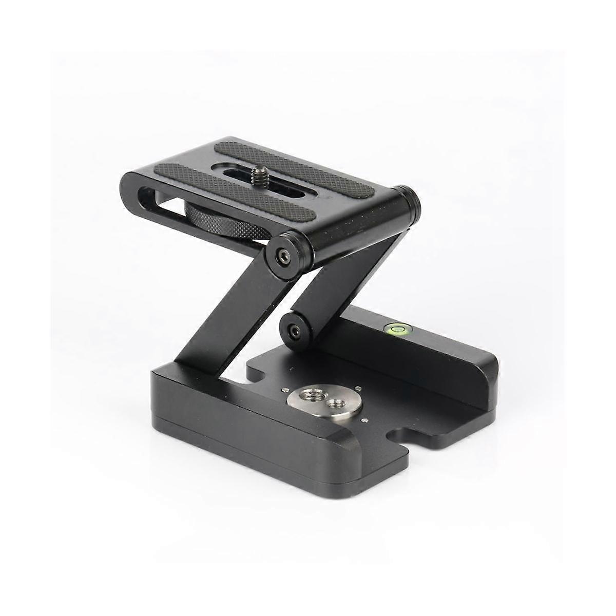 Portable Z Type Tilt Tripod Head Folding Tilt Foldable Convenient Single Quick Release Plate Stand